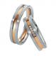 Preview: Trauringe Weiss-Rotgold von Saint Maurice 820320 / 820330