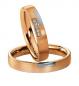 Preview: Trauringe Weiss-Rotgold von Saint Maurice 820380 / 820390