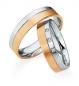 Preview: Partnerringe Weiss-Gelbgold von Saint Maurice 841510 + 841520