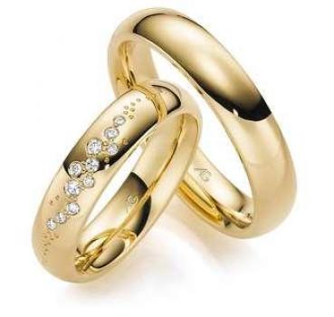 Exclusive Trauringe von Gerstner 4/28622/5 + 28622/5