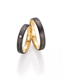 Trauringe Carbon von Fischer 22 01350/040
