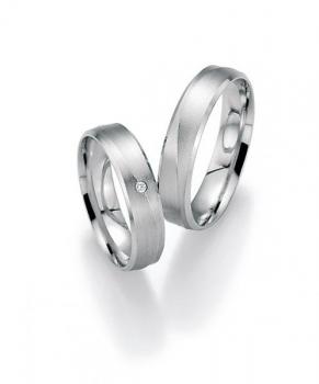 Trauringe Weissgold von Fischer 0607331/050