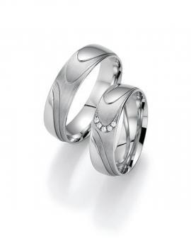 Trauringe Weissgold von Fischer 0607350/060