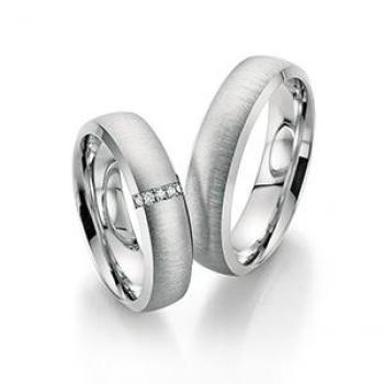 Trauringe Weissgold von Fischer 06 07461/060