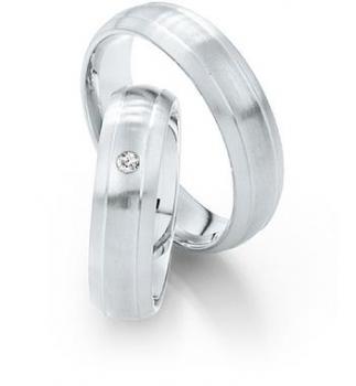 Preview: Trauringe Weiss-Gelbgold von Saint Maurice 812120 / 812130