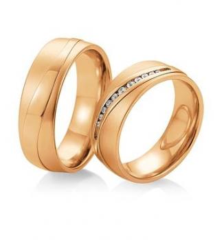 Preview: Trauringe Weissgold von Saint Maurice DR 816540 / HR 816550