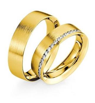 Preview: Trauringe Weissgold von Saint Maurice DR 816560 / HR 816570