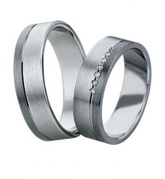 Trauringe Weissgold von Saint Maurice DR 831400 / HR 831410