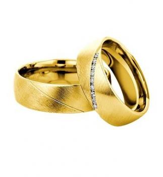 Preview: Trauringe Weissgold von Saint Maurice DR 831420 / HR 831430