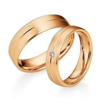 Preview: Trauringe Weissgold von Saint Maurice 841350 + 841360