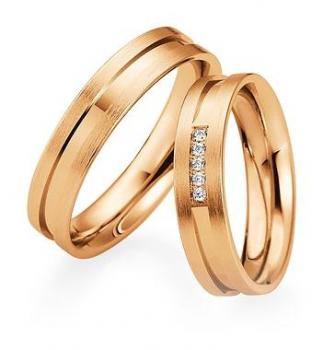 Preview: Trauringe Weissgold von Saint Maurice DR 841450 / HR 841460