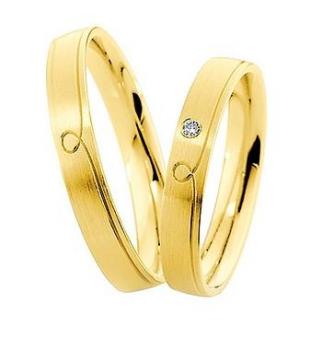 Trauringe Gelbgold von Saint Maurice 870340 / 870350