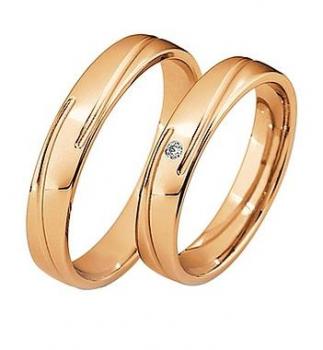 Preview: Trauringe Weissgold von Saint Maurice 870460 / 870470