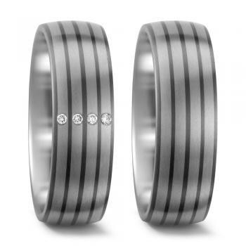 Trauringe von Titan Factory 51012/001/004/B202