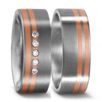 Trauringe von Titan Factory 51045/001/005/7203