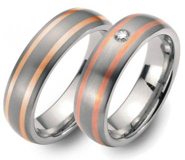 Trauringe von Titan Factory 51118/001/005/7203