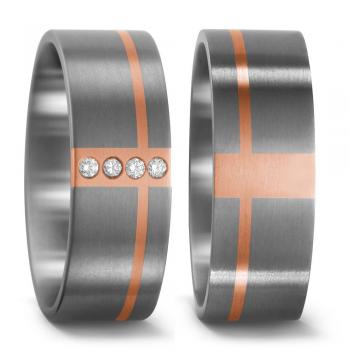 Trauringe von Titan Factory 51194/002/008/7203