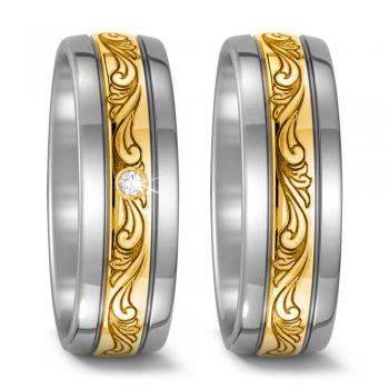 Trauringe von Titan Factory 52468/000/003/7201