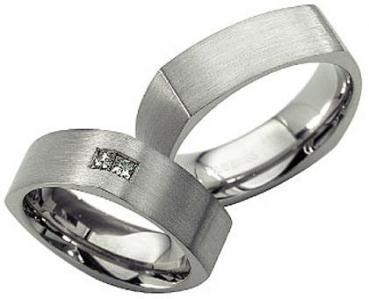 Trauringe Weissgold von Furrer Jacot 71-81540