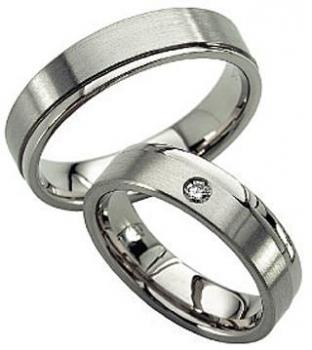 Trauringe Weissgold von Furrer Jacot 71-81730