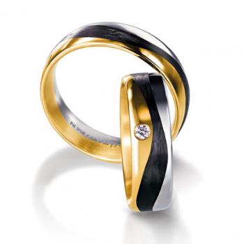 Preview: Trauringe Carbon von Furrer Jacot 71-84270-0-0   	71-29270-0-0