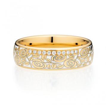 Trauringe Carbon von Fischer 25 07559/060