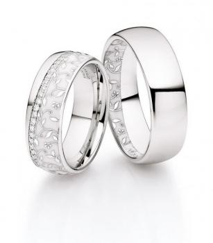 Trauringe Carbon von Fischer 25 07560/070