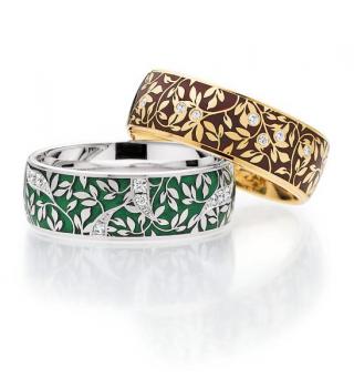 Trauringe Carbon von Fischer 25 47562/070