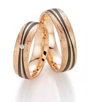 Trauringe Carbon von Fischer 22 01430/060