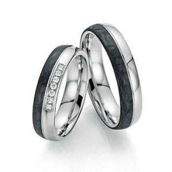 Trauringe Carbon von Fischer 22 01240/050