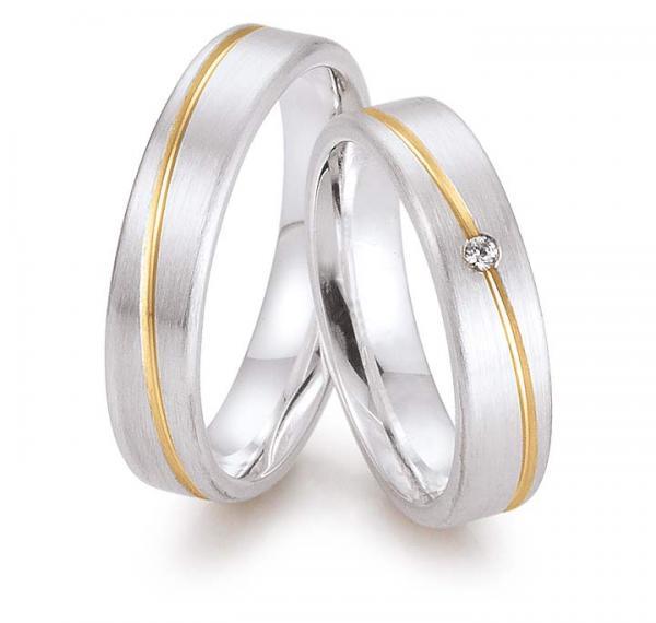 Trauringe Silber von Gettmann 8316,50 + 8316,50b