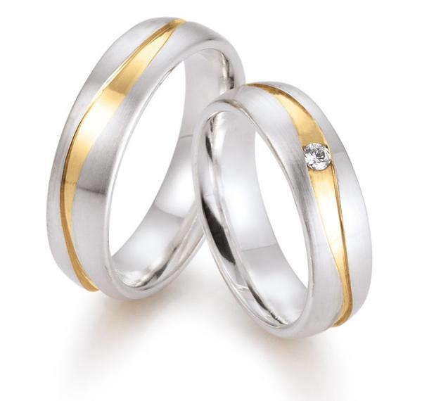 Trauringe Silber von Gettmann 8319,60 + 8319,60b