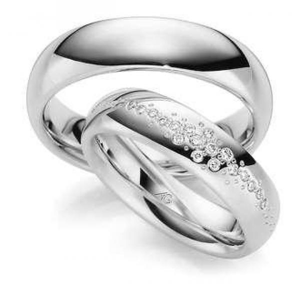 Exclusive Trauringe von Gerstner 4/28621/6 + 28621/6