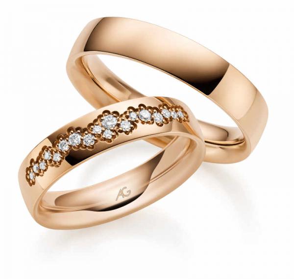 Exclusive Trauringe von Gerstner 4/28973/5