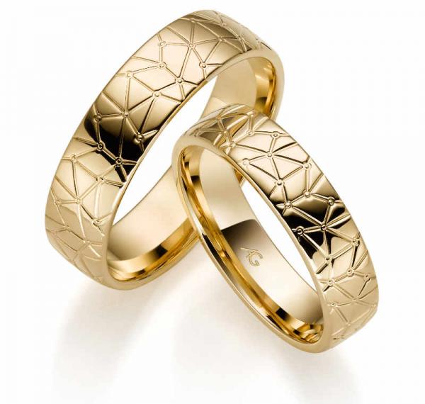 Exclusive Trauringe von Gerstner 28963/6 + 28963/5