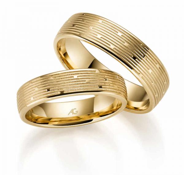 Exclusive Trauringe von Gerstner 28965/6 + 28965/5