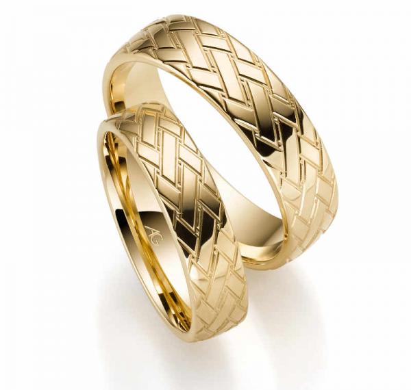 Exclusive Trauringe von Gerstner 28961/6 + 28961/5