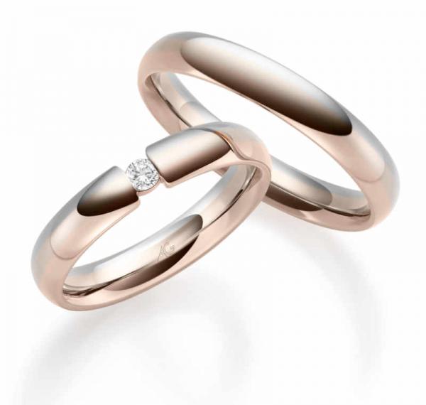 Exclusive Trauringe von Gerstner 31152/4 + 4/31152/4