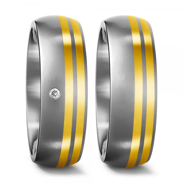 Trauringe von Titan Factory 51175/001/001/7201