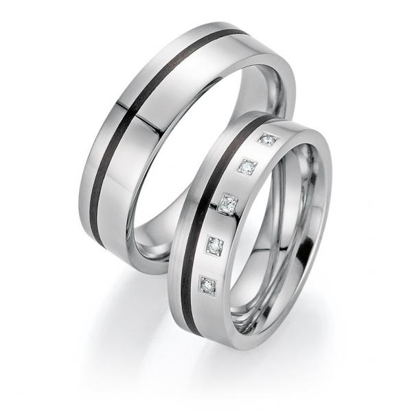 Trauringe Carbon von Bayer 60 05517 /060