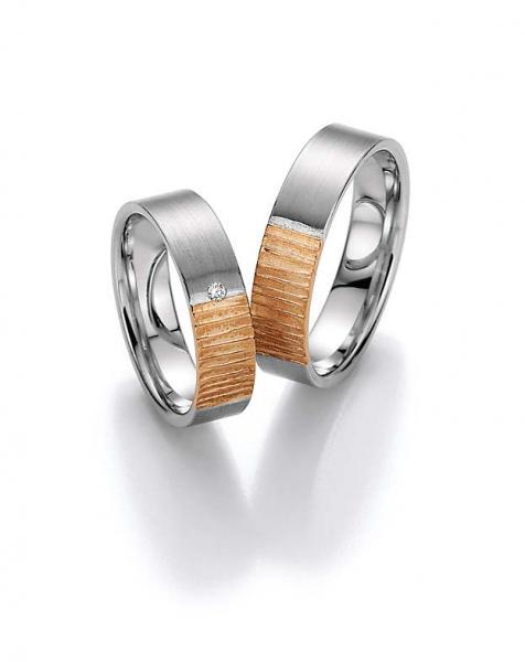 Trauringe Silber von Fischer 14 30124/055