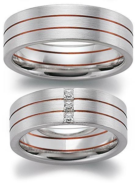 Trauringe Platin von Gerstner 4/20325/7 + 20325/7