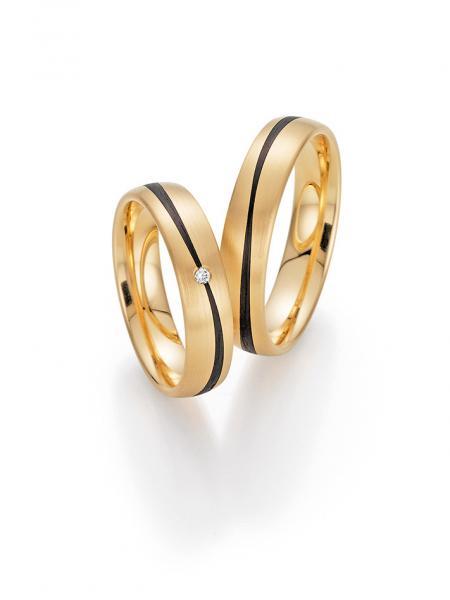 Trauringe Carbon von Fischer 22 01310/050