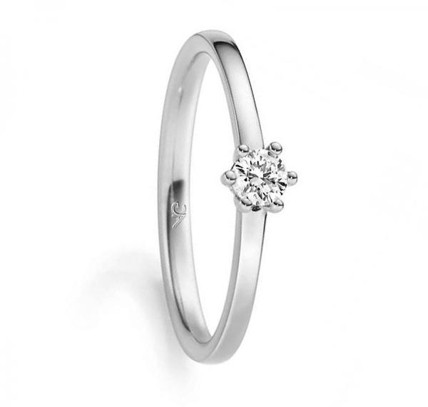 Verlobungsring Gold von Gerstner 29744/2,0