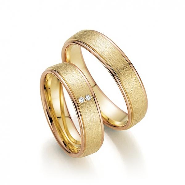 Trauringe Tricolour von Fischer 38 07569-055