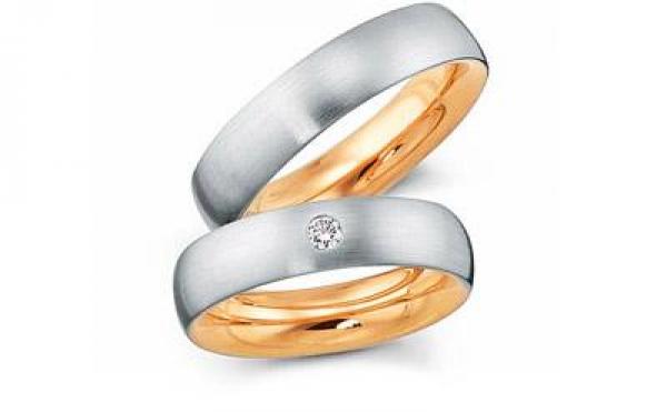 Trauringe Platin von Fischer 45 12156/055