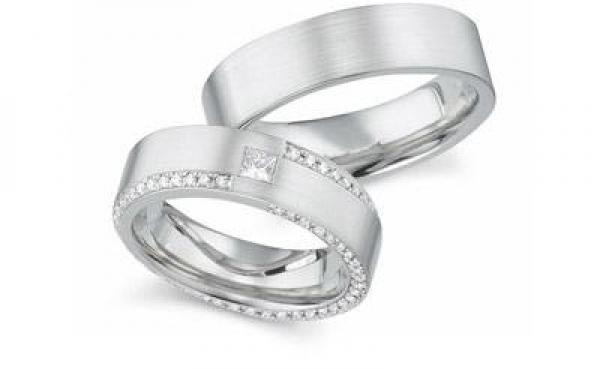 Trauringe Platin von Fischer 45 14861/060