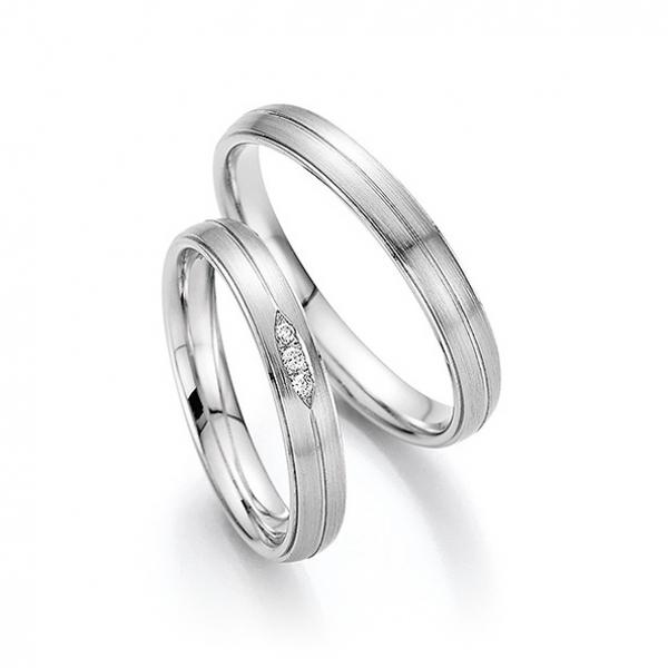 Trauringe Platin von Fischer 48 16931-035