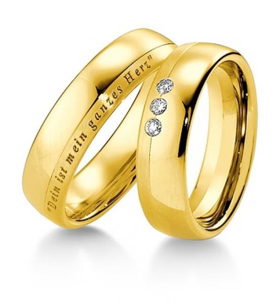 Exclusive Trauringe von Breuning 021200 /  021210