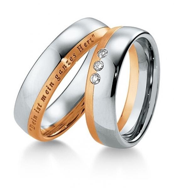 Exclusive Trauringe von Breuning 021200 /  021210